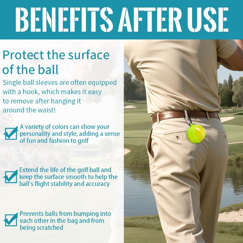 غطاء سيليكوني لحماية كرة الجول - مراجعة Golf Bag وسعره